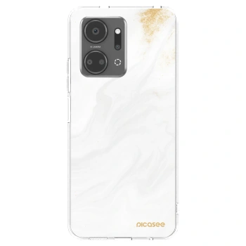Picasee Honor X7a Hülle - Transparentes Silikon - White