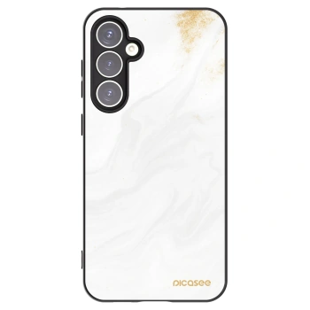 Picasee Samsung Galaxy S23 FE S711B Hülle - Schwarzes Silikon - White