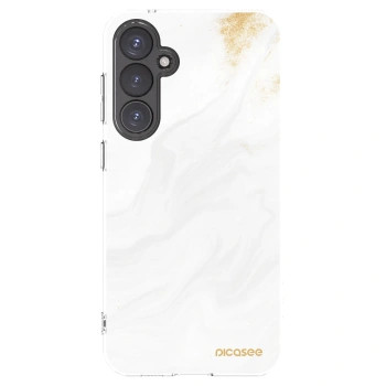 Picasee Samsung Galaxy S23 FE S711B Hülle - Transparentes Silikon - White
