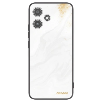Picasee Xiaomi Redmi 12 5G Hülle - Schwarzes Silikon - White