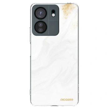 Picasee Xiaomi Redmi 13C 4G Hülle - Transparentes Silikon - White