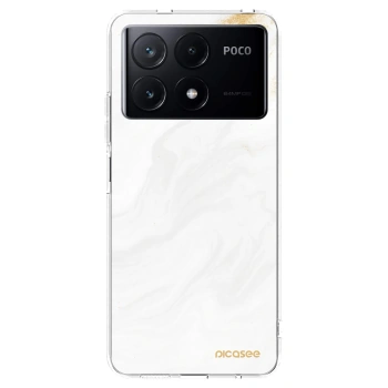 Picasee Xiaomi Poco X6 Pro Hülle - Transparentes Silikon - White