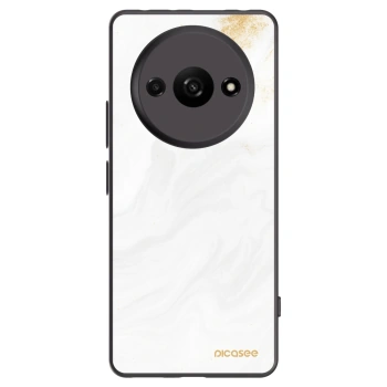 Picasee Xiaomi Redmi A3 Hülle - Schwarzes Silikon - White