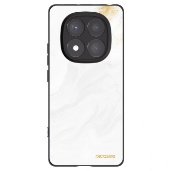 Picasee Xiaomi Redmi Note 14 Pro 5G Hülle - Schwarzes Silikon - White
