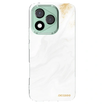 Picasee Honor 400 Lite 5G Hülle - Transparentes Silikon - White