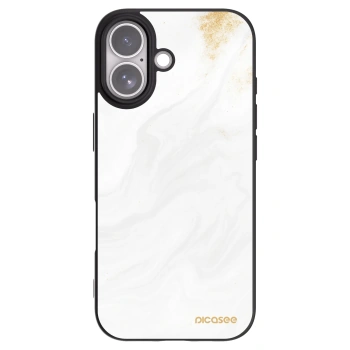 Picasee Apple iPhone 17 Hülle - Schwarzes Silikon - White