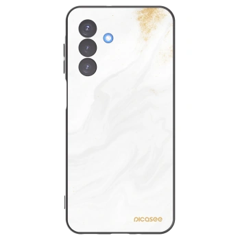 Picasee Samsung Galaxy A17 5G Hülle - Schwarzes Silikon - White