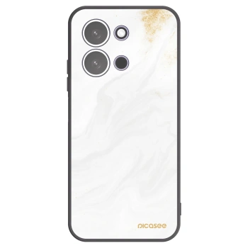 Picasee Xiaomi Redmi 15C 5G Hülle - Schwarzes Silikon - White