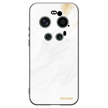 Picasee Xiaomi 17 Ultra Hülle - Schwarzes Silikon - White