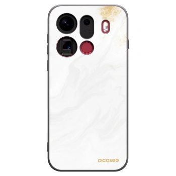 Picasee OPPO Find X9 Pro Hülle - Schwarzes Silikon - White