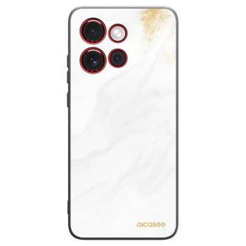 Picasee Motorola Edge 60 Neo 5G Hülle - Schwarzes Silikon - White