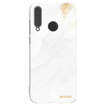 Picasee Honor 20 Lite Hülle - Transparentes Silikon - White