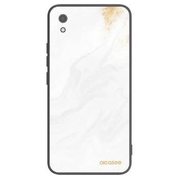 Picasee Xiaomi Redmi 7A Hülle - Schwarzes Silikon - White