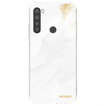 Picasee Xiaomi Redmi Note 8 Hülle - Transparentes Silikon - White