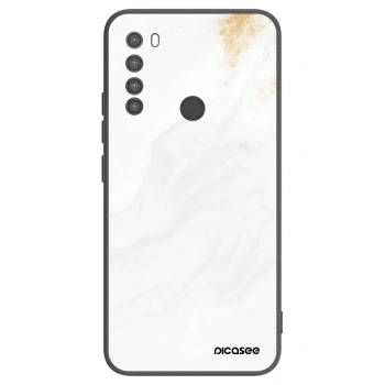 Picasee Xiaomi Redmi Note 8 Hülle - Schwarzes Silikon - White