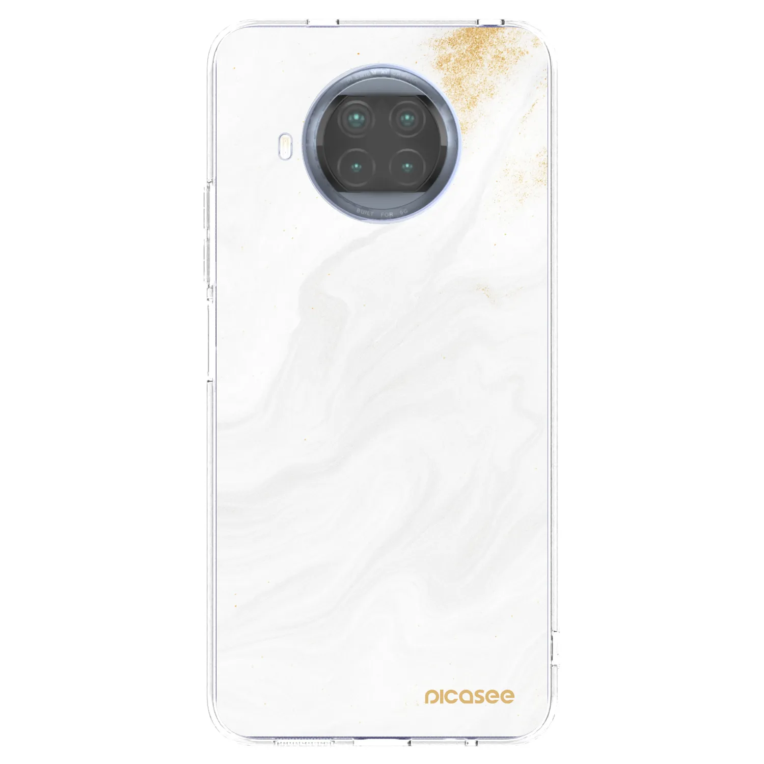 Picasee Xiaomi Mi 10T Lite Hülle - Transparentes Silikon - White