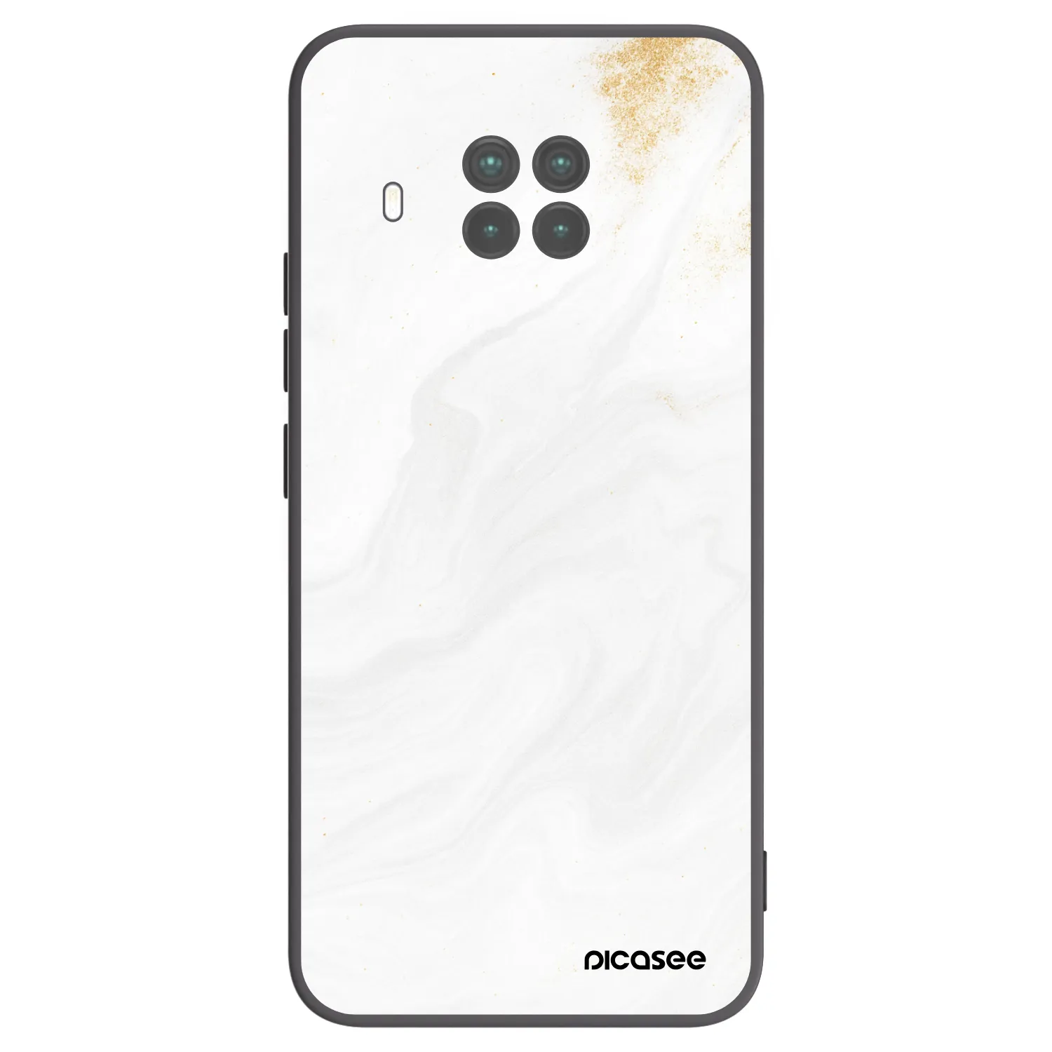 Picasee Xiaomi Mi 10T Lite Hülle - Schwarzes Silikon - White