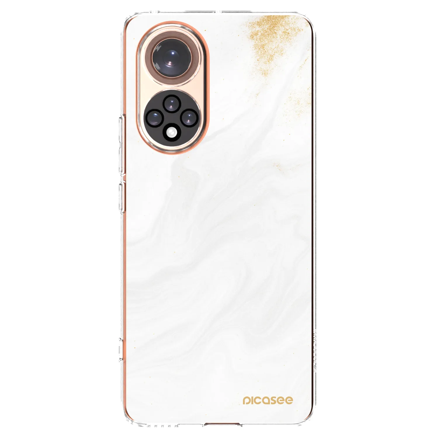 Picasee Huawei Nova 9 Hülle - Transparentes Silikon - White
