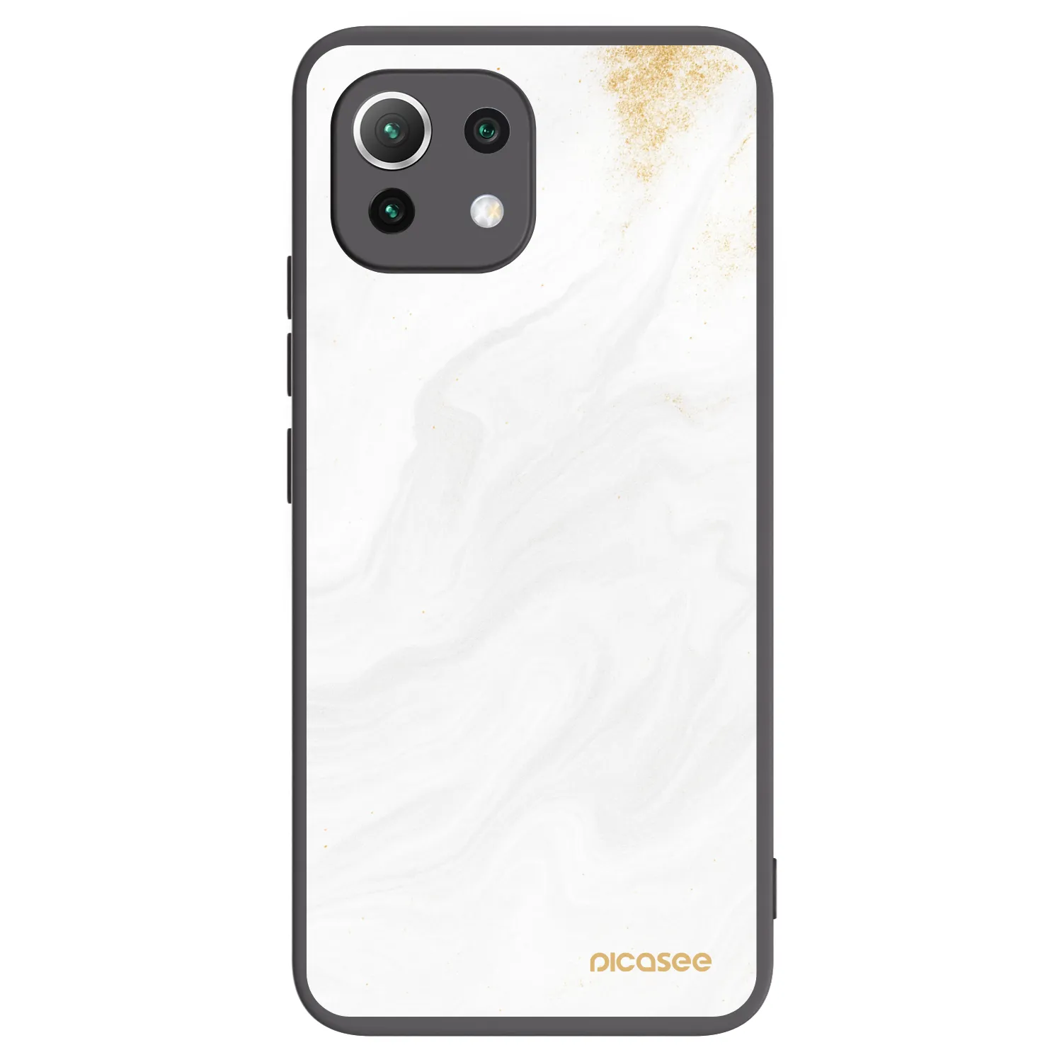 Picasee Xiaomi 11 Lite 5G NE Hülle - Schwarzes Silikon - White
