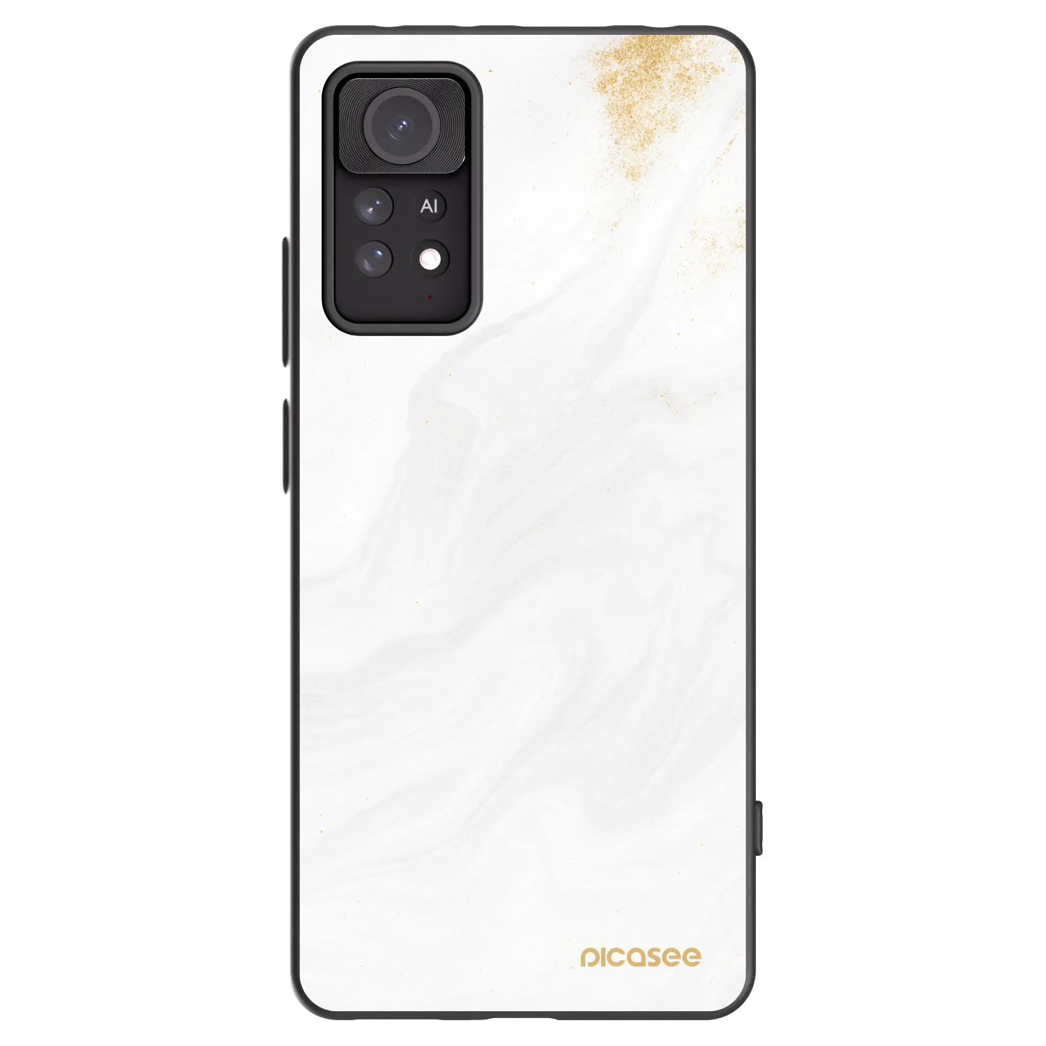 Picasee Xiaomi Redmi Note 11 Pro Hülle - Schwarzes Silikon - White