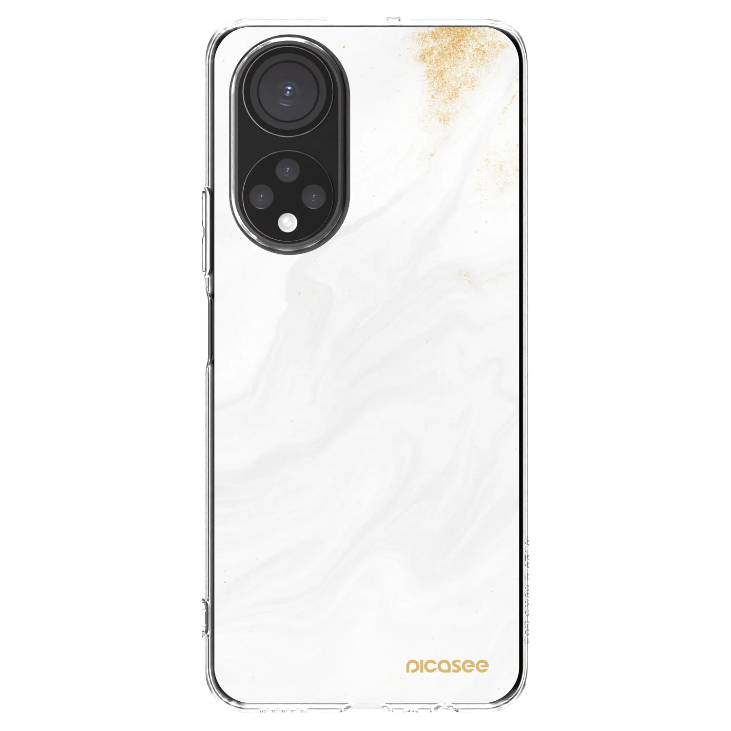 Picasee Honor X7 Hülle - Transparentes Silikon - White