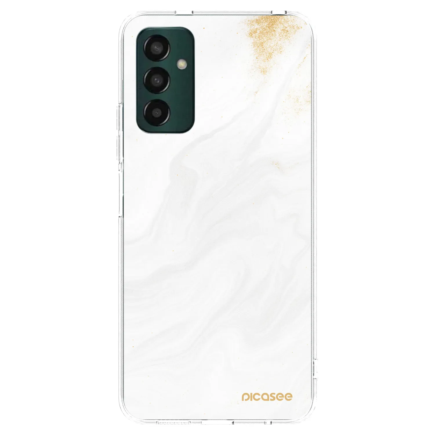 Picasee Samsung Galaxy M23 5G Hülle - Transparentes Silikon - White