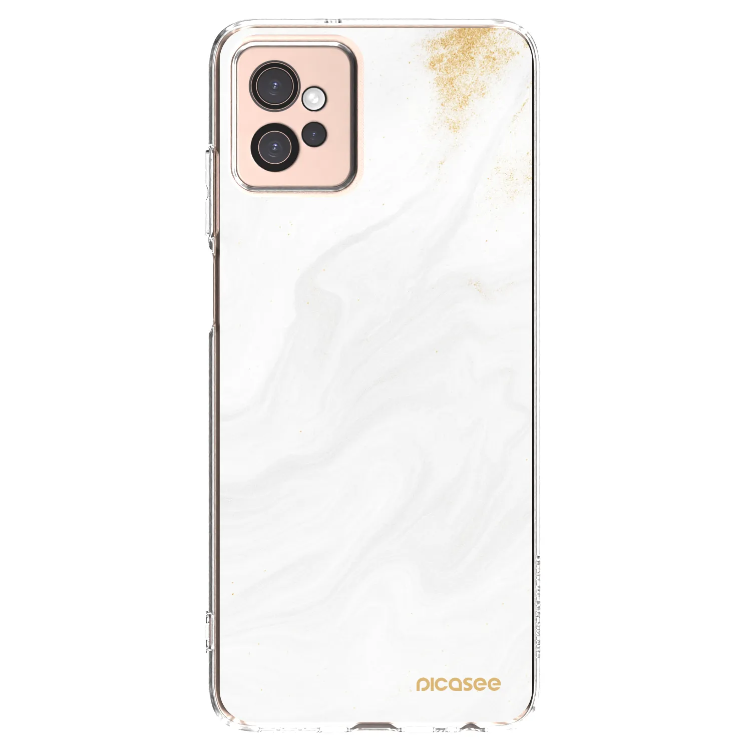 Picasee Motorola Moto G32 Hülle - Transparentes Silikon - White