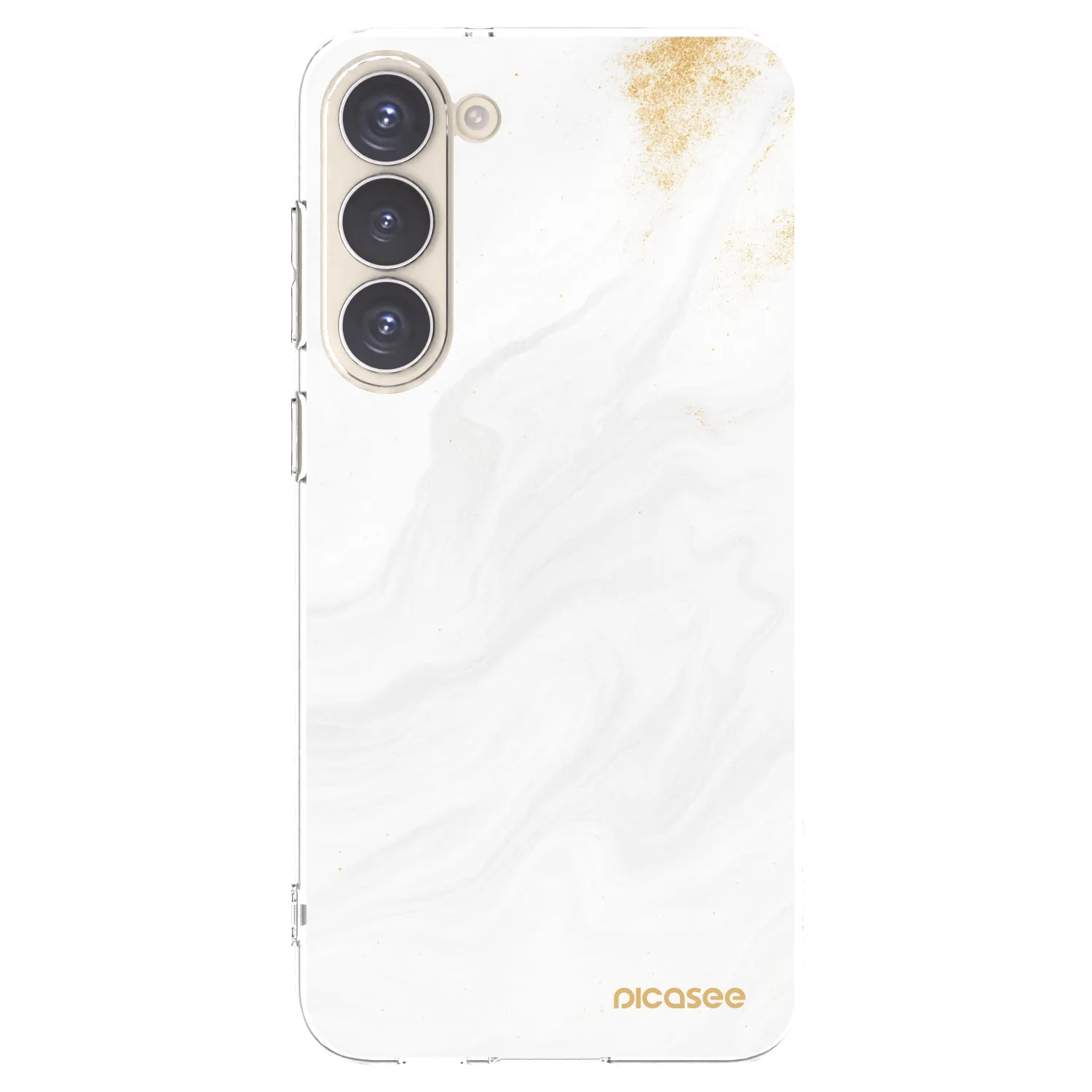 Picasee Samsung Galaxy S23+ 5G Hülle - Transparentes Silikon - White