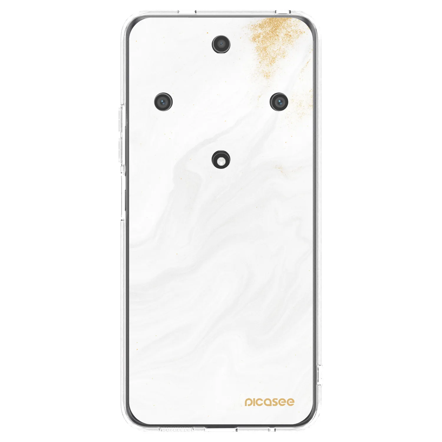 Picasee Honor Magic5 Lite 5G Hülle - Transparentes Silikon - White