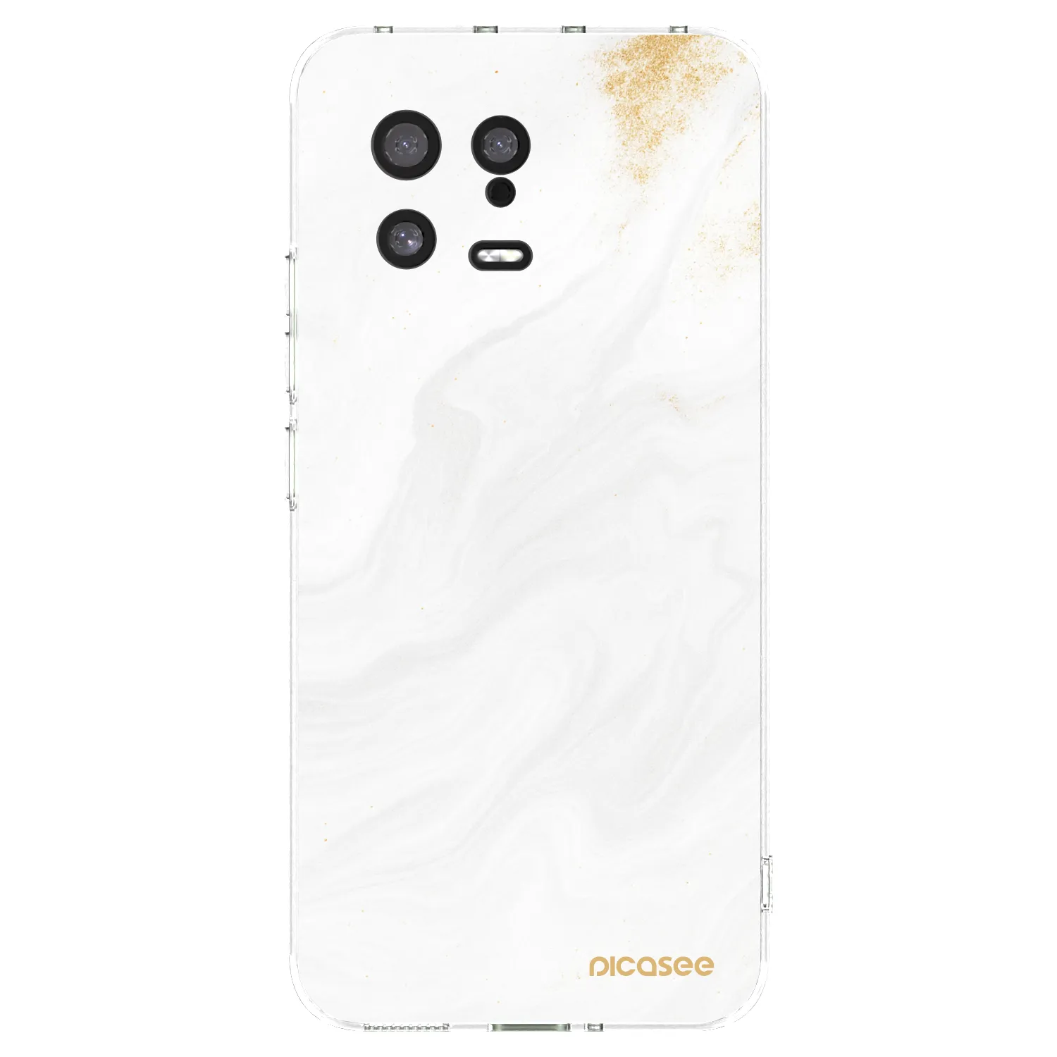 Picasee Xiaomi 13 Hülle - Transparentes Silikon - White