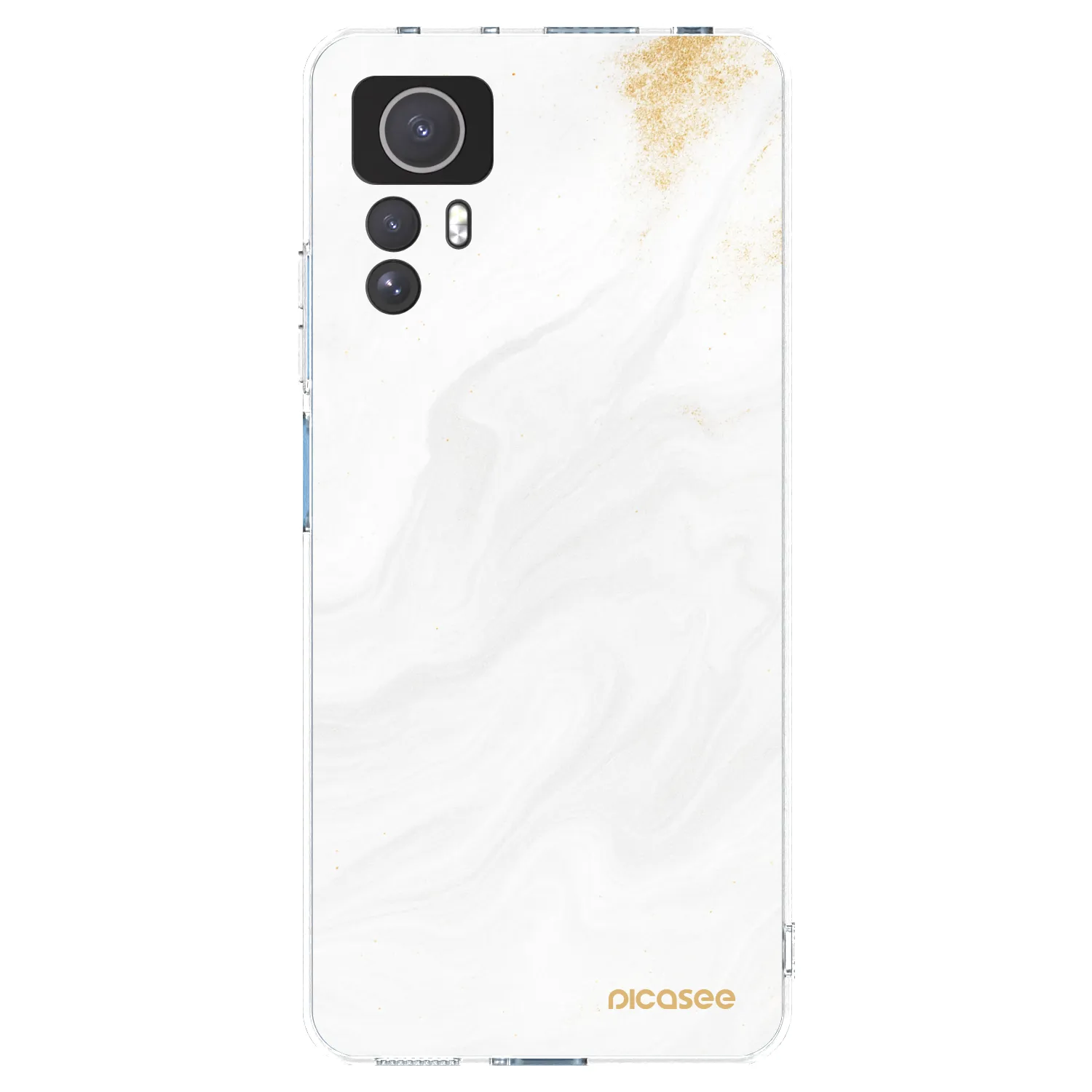 Picasee Xiaomi Redmi Note 12S Hülle - Transparentes Silikon - White