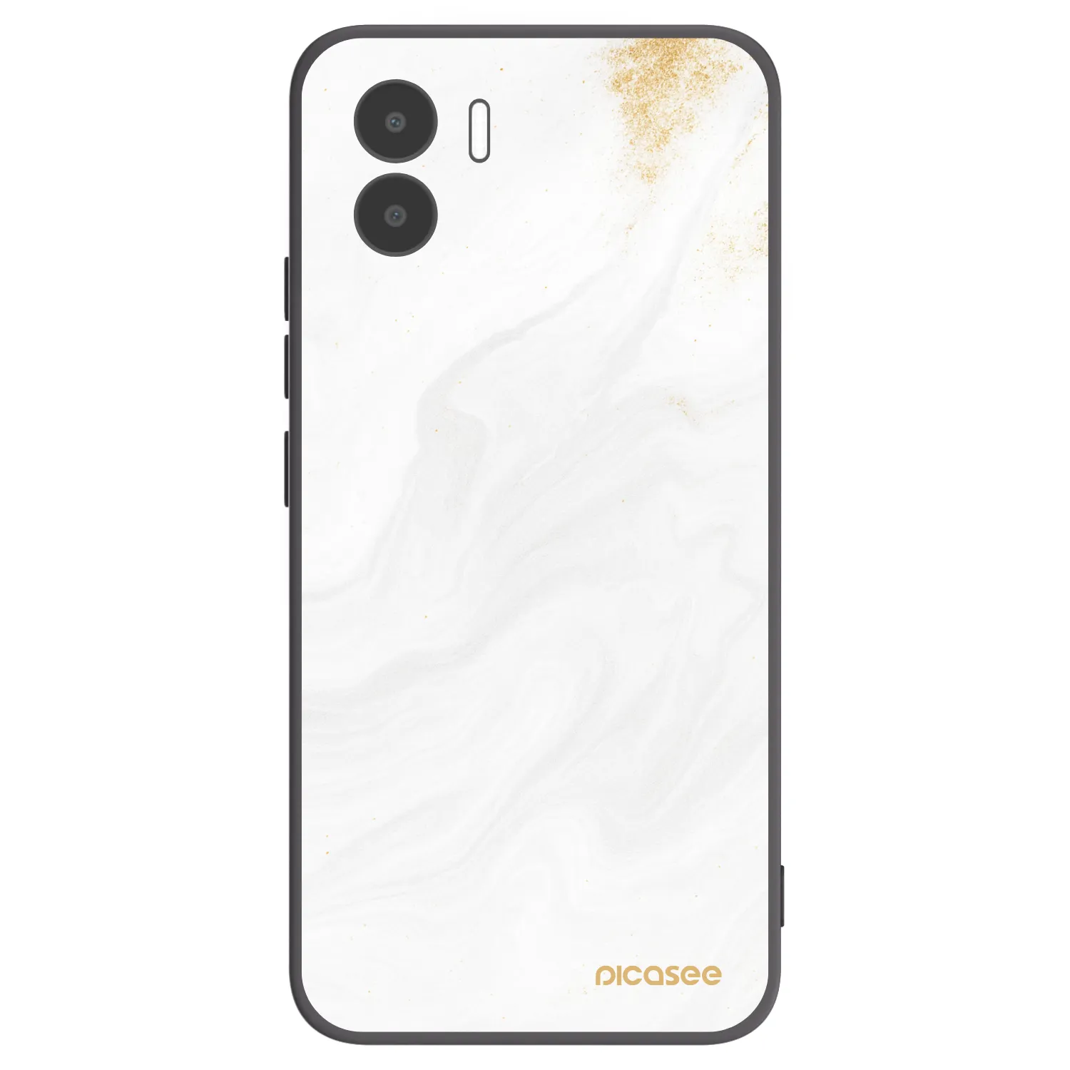 Picasee Xiaomi Redmi A2 Hülle - Schwarzes Silikon - White