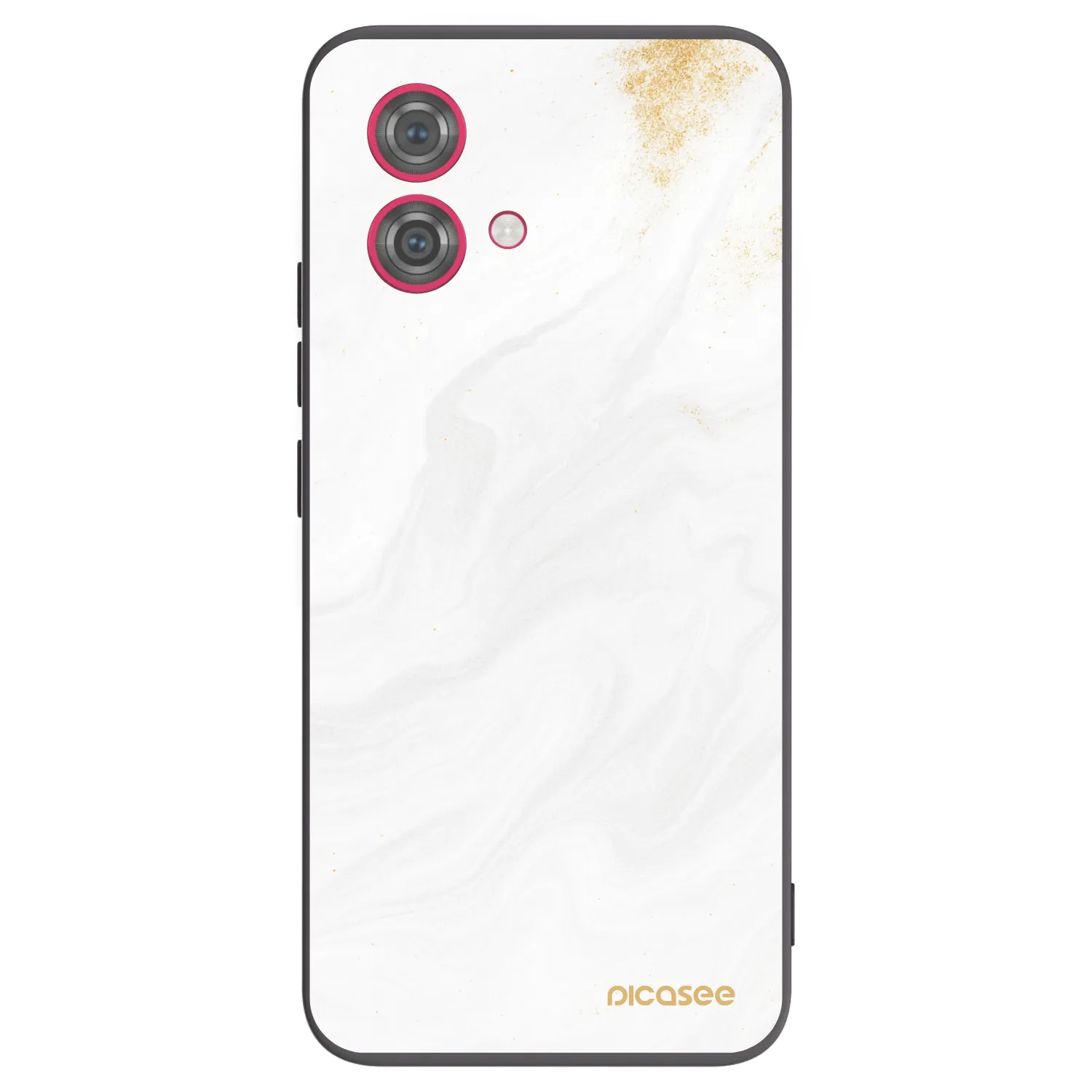 Picasee Motorola Moto G84 5G Hülle - Schwarzes Silikon - White
