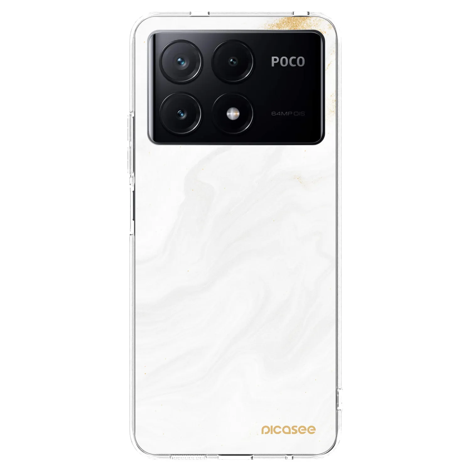 Picasee Xiaomi Poco X6 Pro Hülle - Transparentes Silikon - White