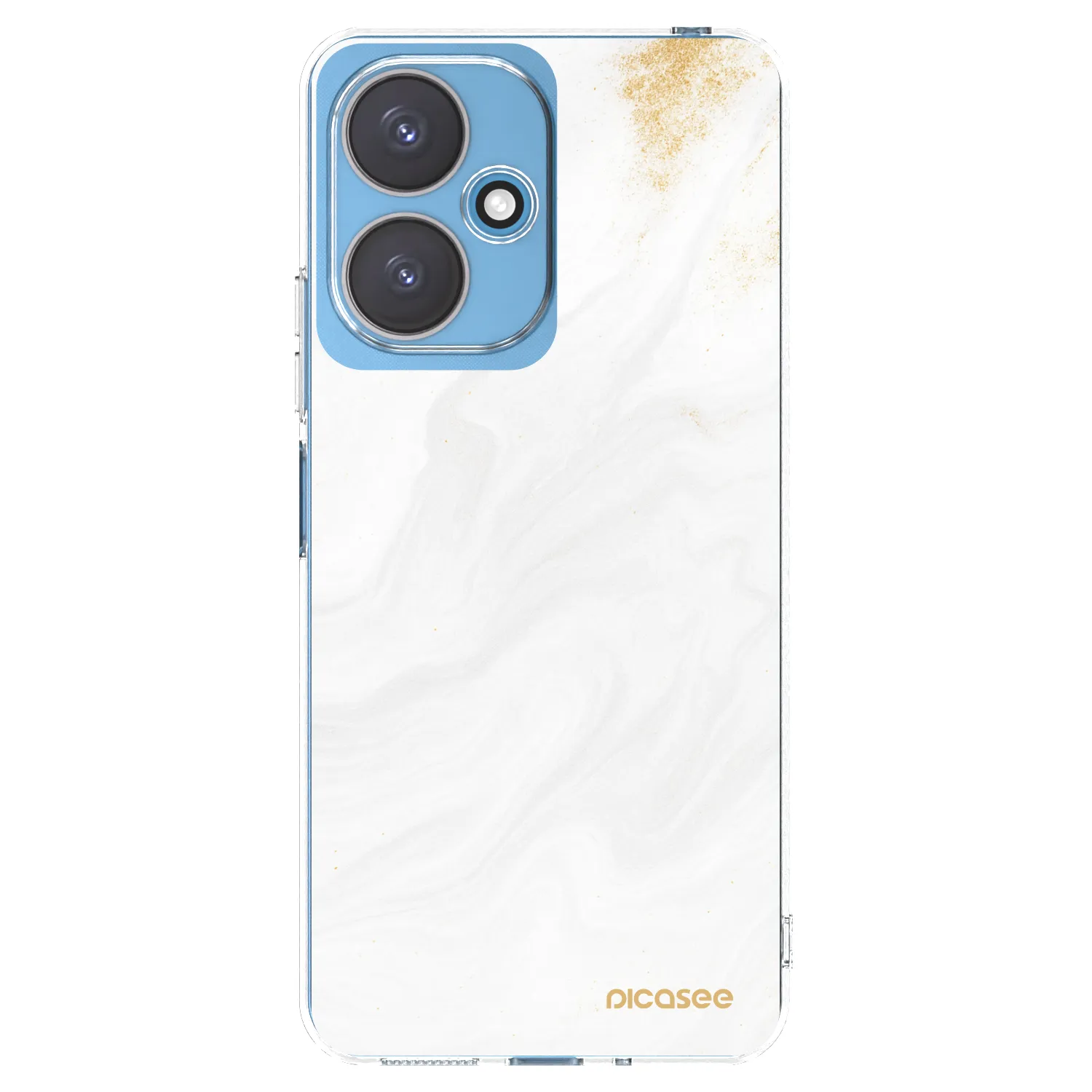 Picasee Xiaomi Redmi 13C 5G Hülle - Transparentes Silikon - White