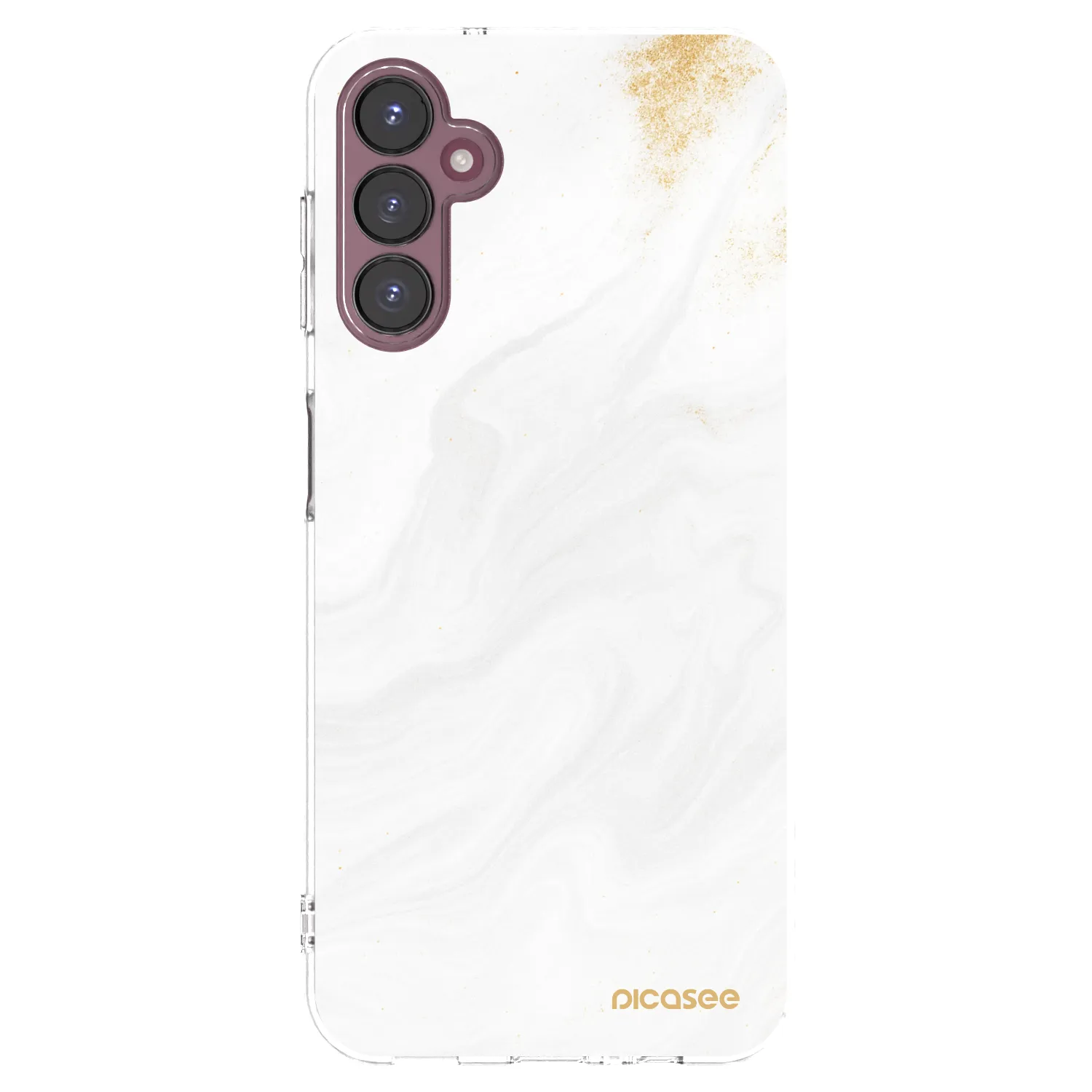 Picasee Samsung Galaxy A05s A057G Hülle - Transparentes Silikon - White