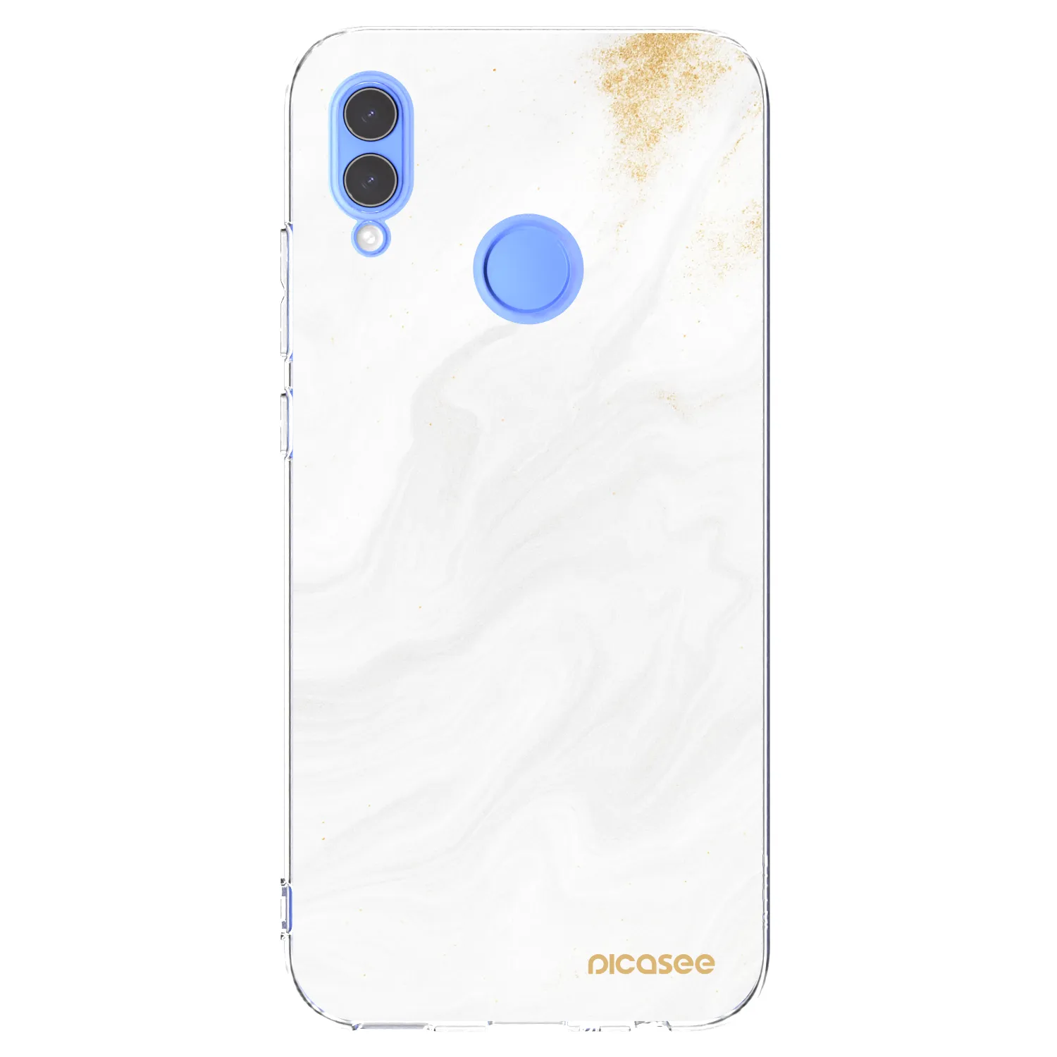 Picasee Huawei P Smart 2019 Hülle - Transparentes Silikon - White