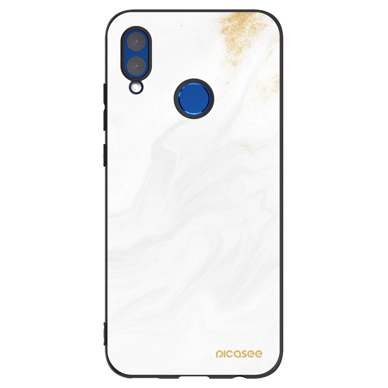 Picasee Honor 10 Lite Hülle - Schwarzes Silikon - White