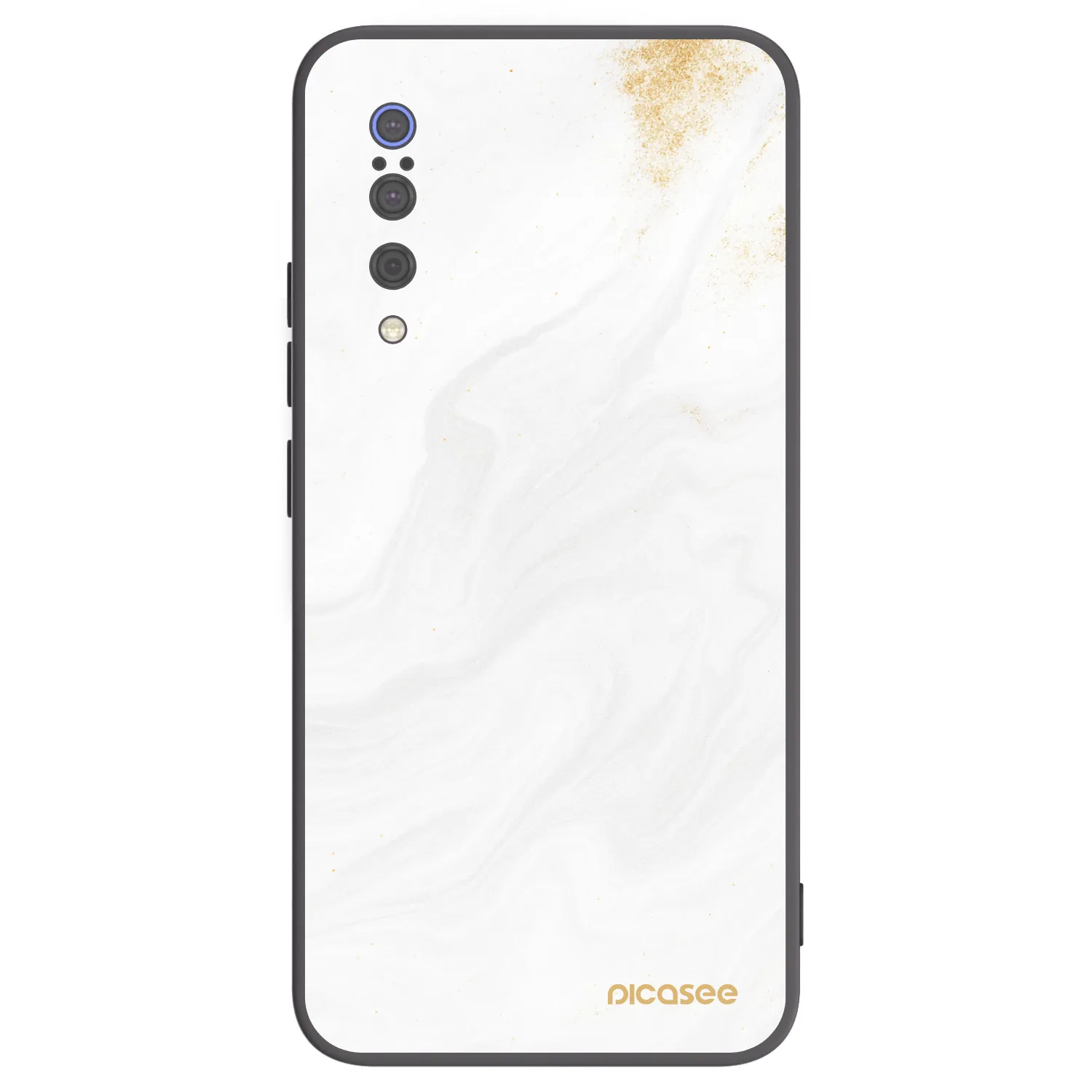 Picasee Xiaomi Mi 9 Hülle - Schwarzes Silikon - White