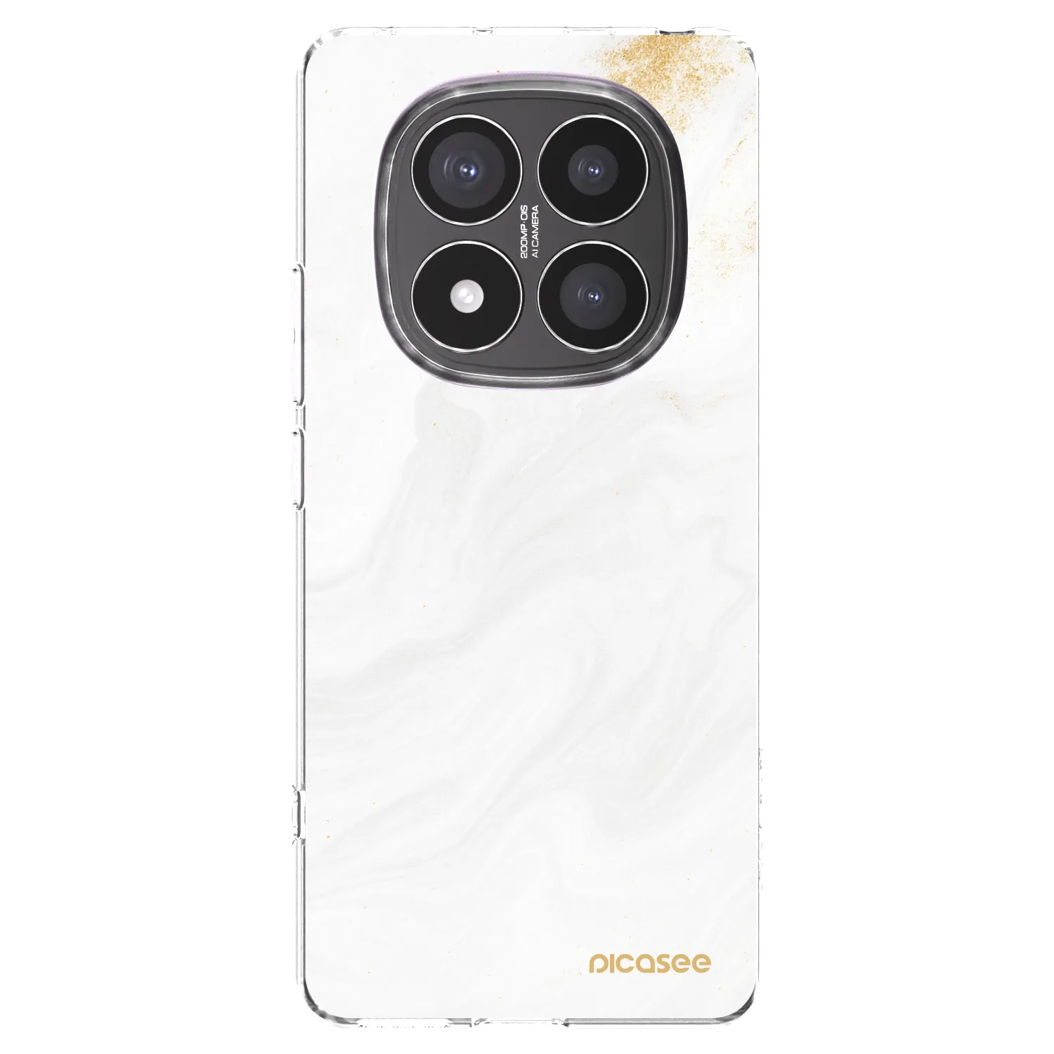 Picasee Xiaomi Redmi Note 14 Pro+ 5G Hülle - Transparentes Silikon - White