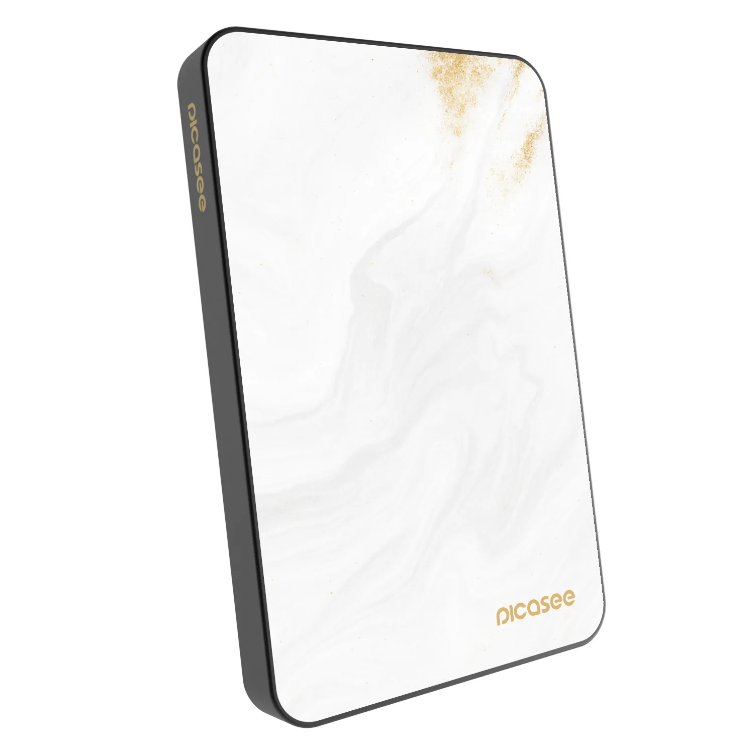 Picasee Powerbank mit MagSafe 5 000 mAh Grau - White