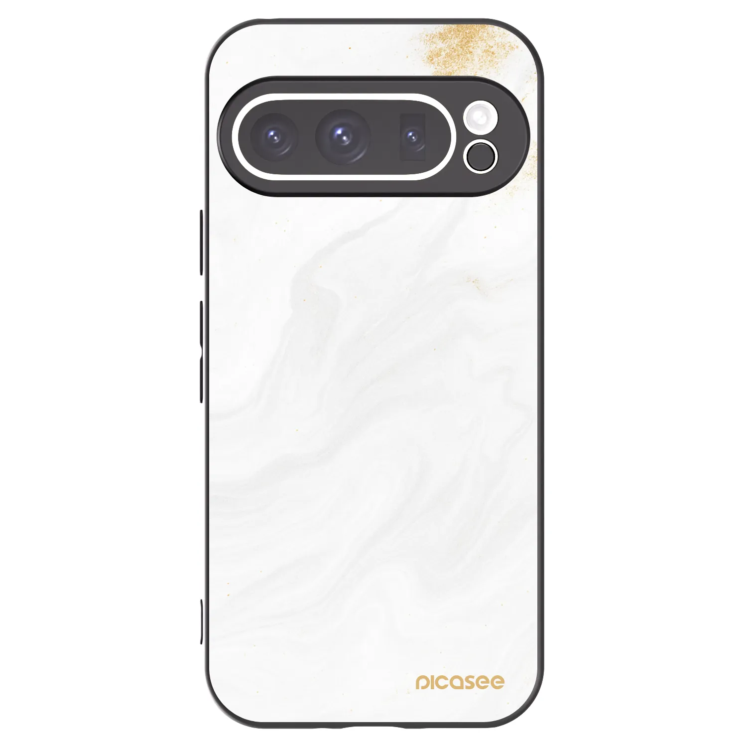 Picasee Google Pixel 9 Pro XL Hülle - Schwarzes Silikon - White