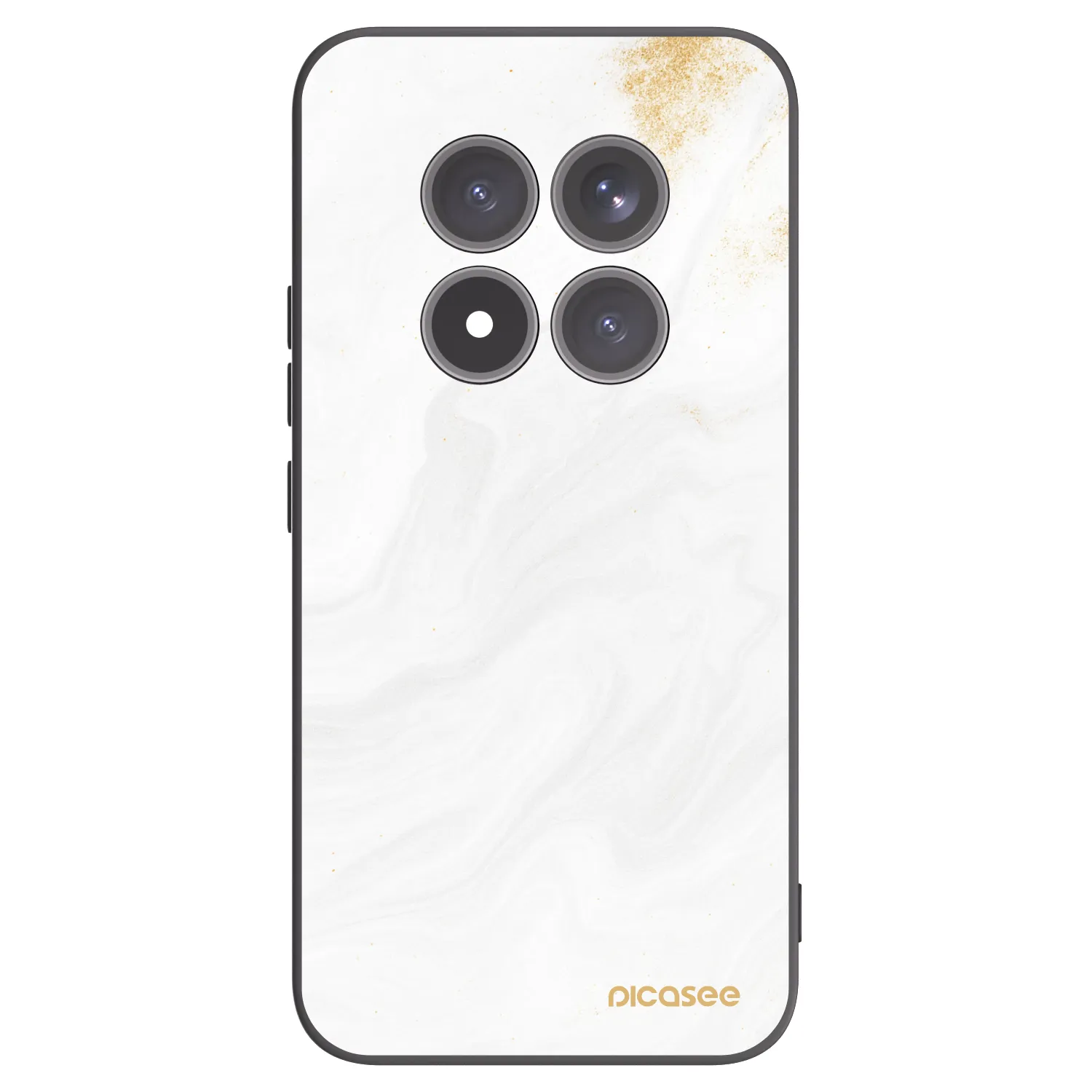 Picasee Xiaomi Redmi Note 15 Pro+ Hülle - Schwarzes Silikon - White