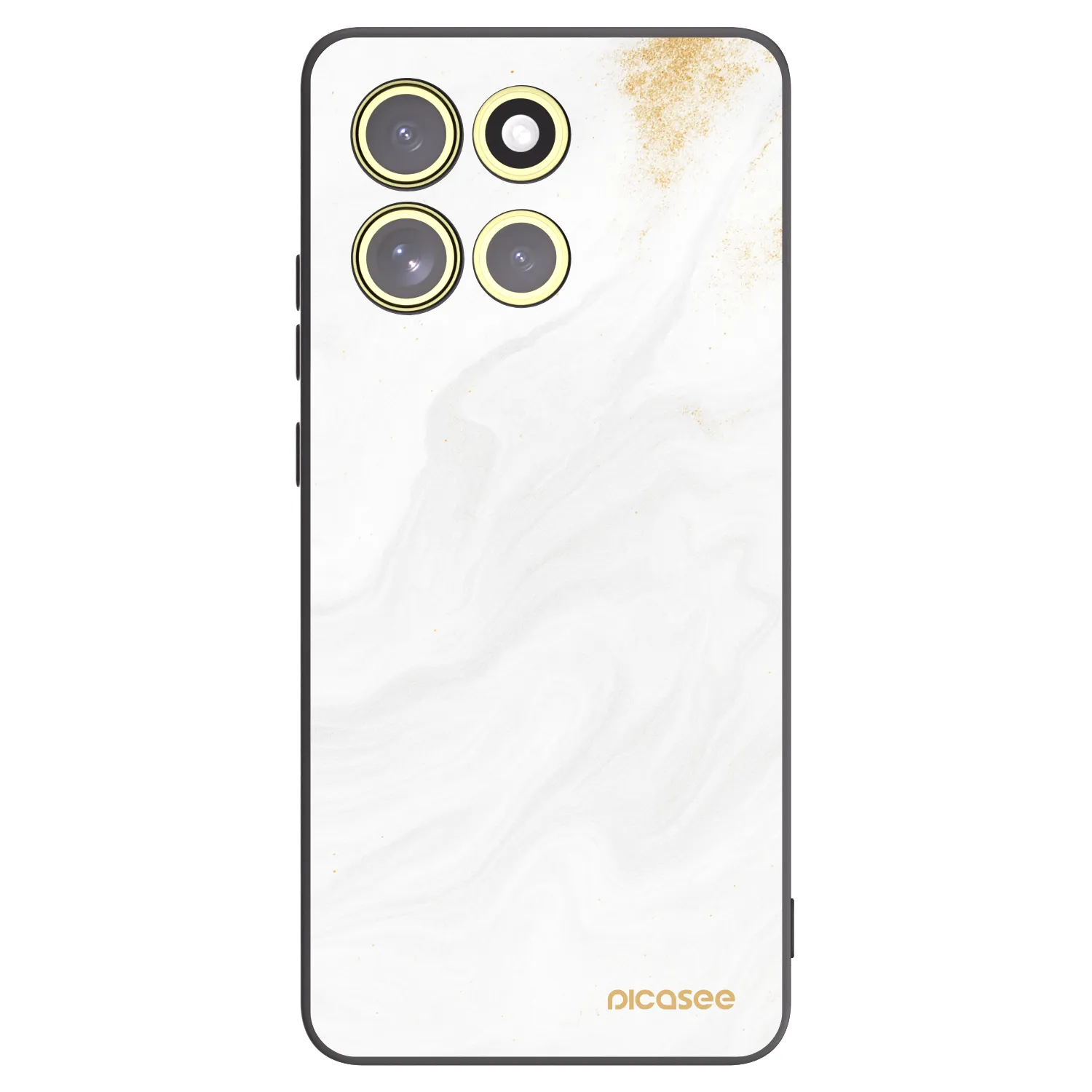 Picasee Motorola Moto G86 Power 5G Hülle - Schwarzes Silikon - White