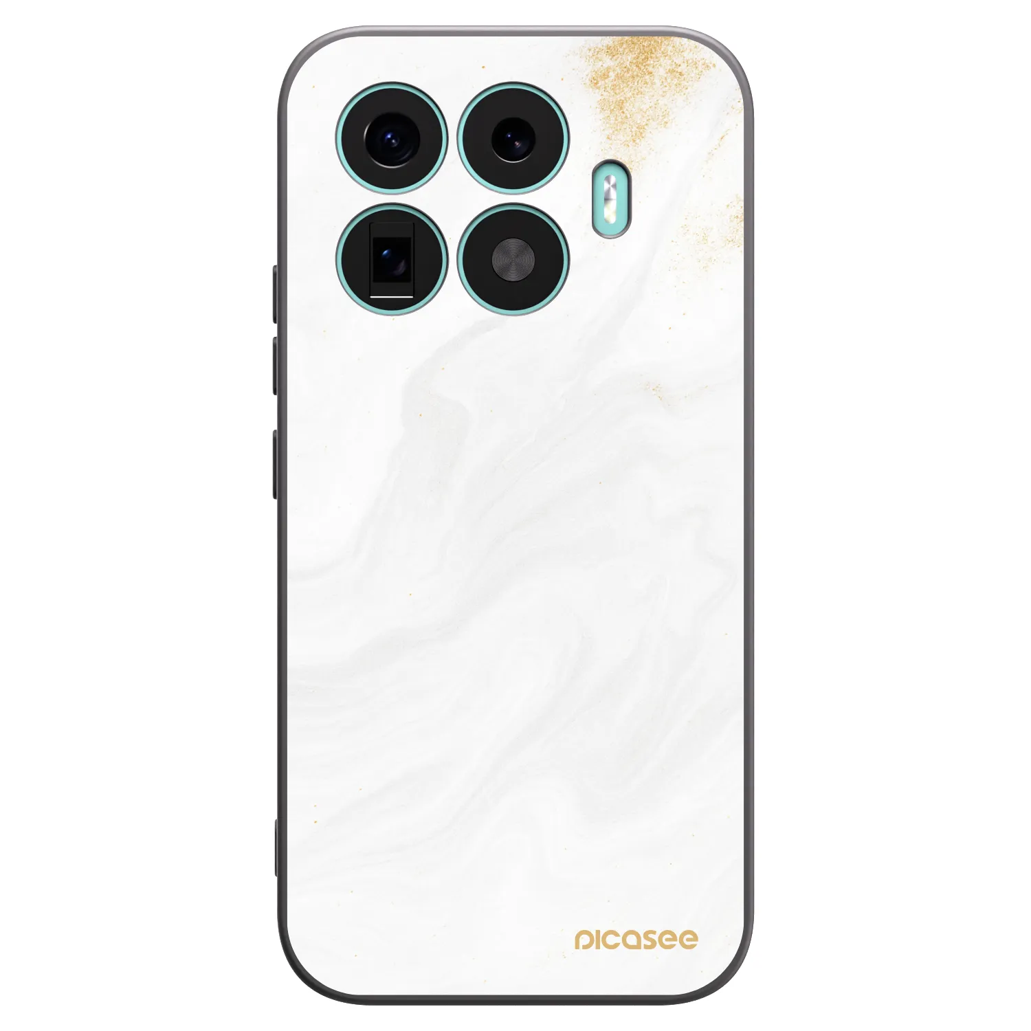 Picasee Xiaomi 17T Hülle - Schwarzes Silikon - White
