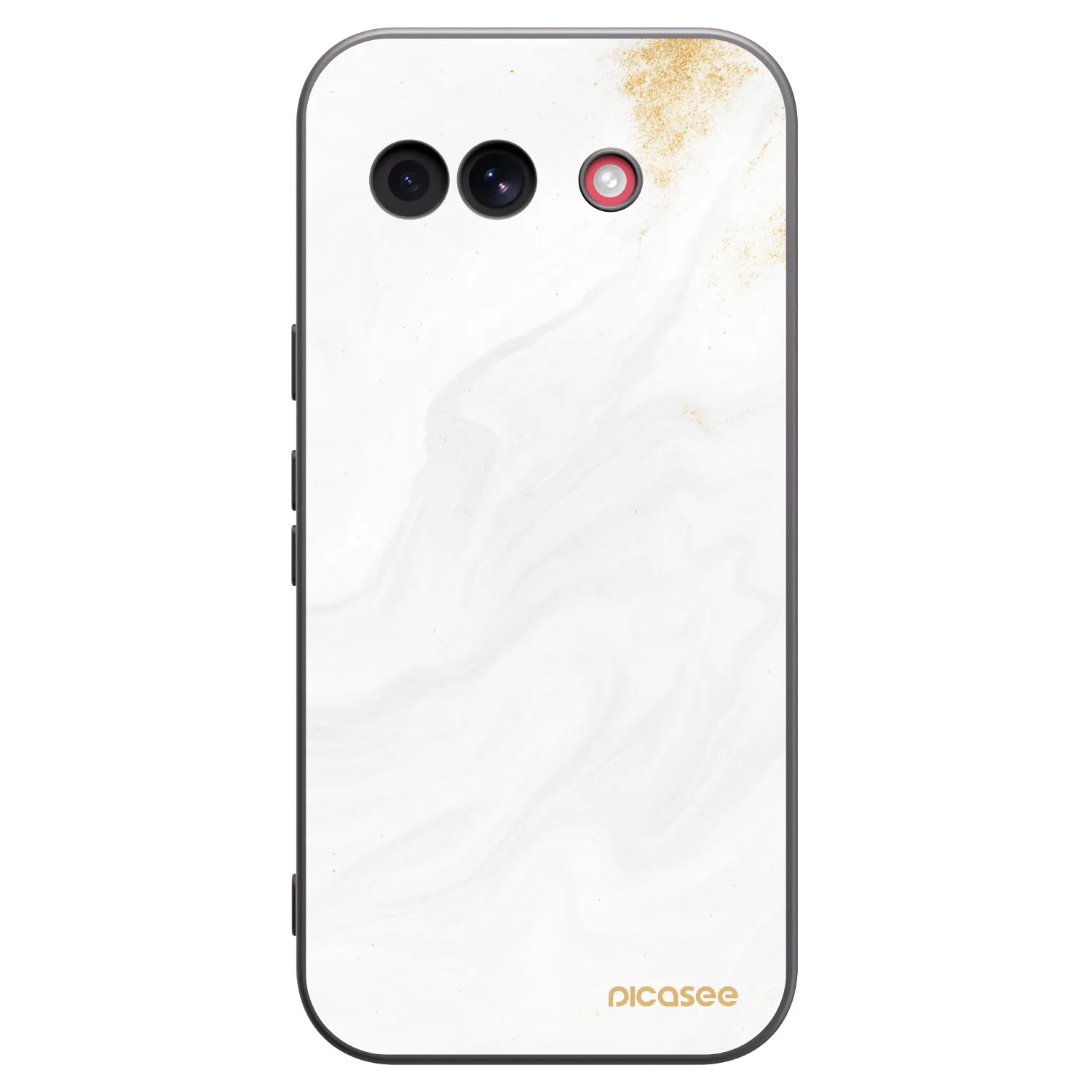 Picasee Google Pixel 10a Hülle - Schwarzes Silikon - White