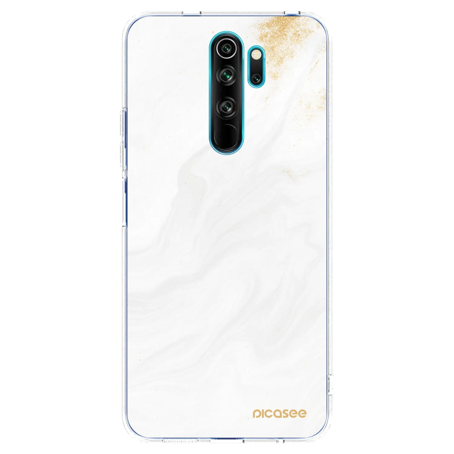 Picasee Xiaomi Redmi Note 8 Pro Hülle - Transparentes Silikon - White