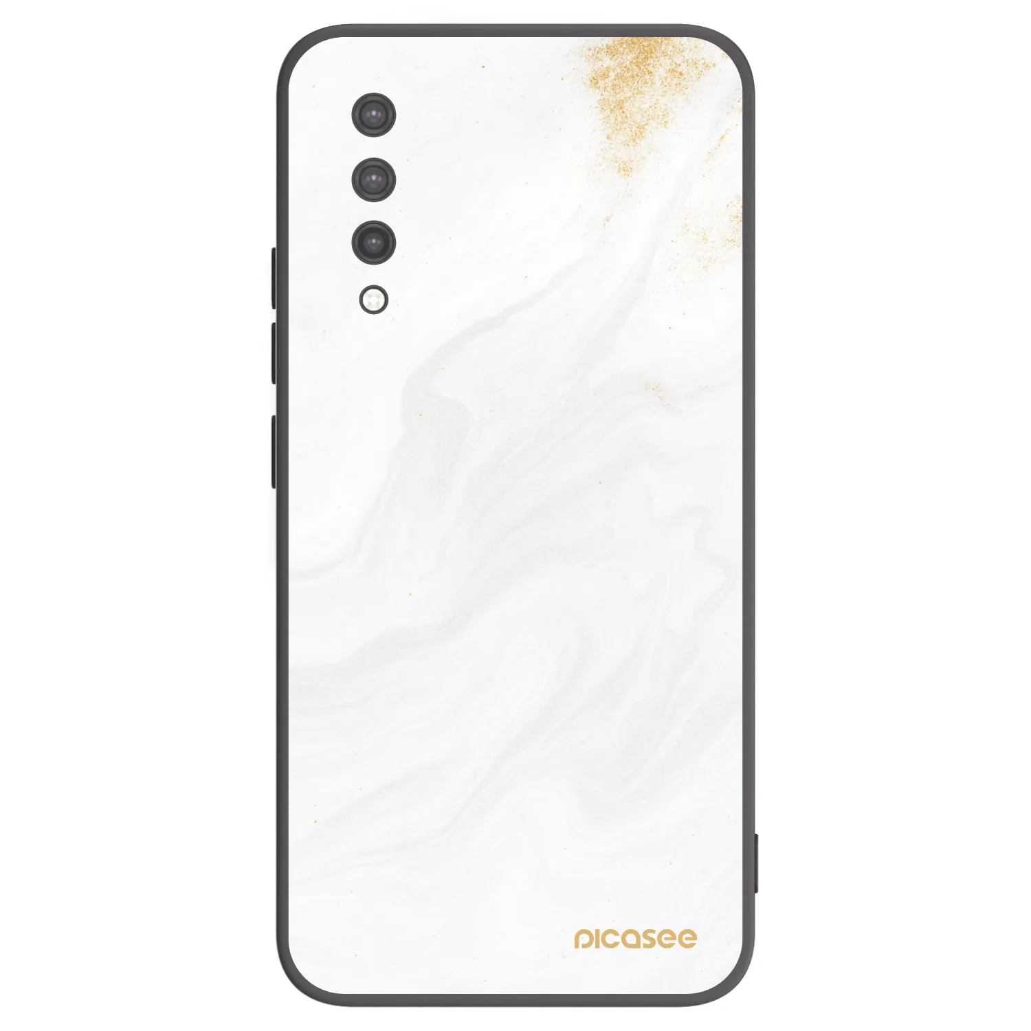 Picasee Xiaomi Mi 9 Lite Hülle - Schwarzes Silikon - White