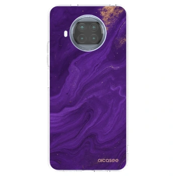 Picasee Xiaomi Mi 10T Lite Hülle - Transparentes Silikon - Purple