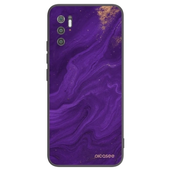 Picasee Xiaomi Poco M3 Pro 5G Hülle - Schwarzes Silikon - Purple